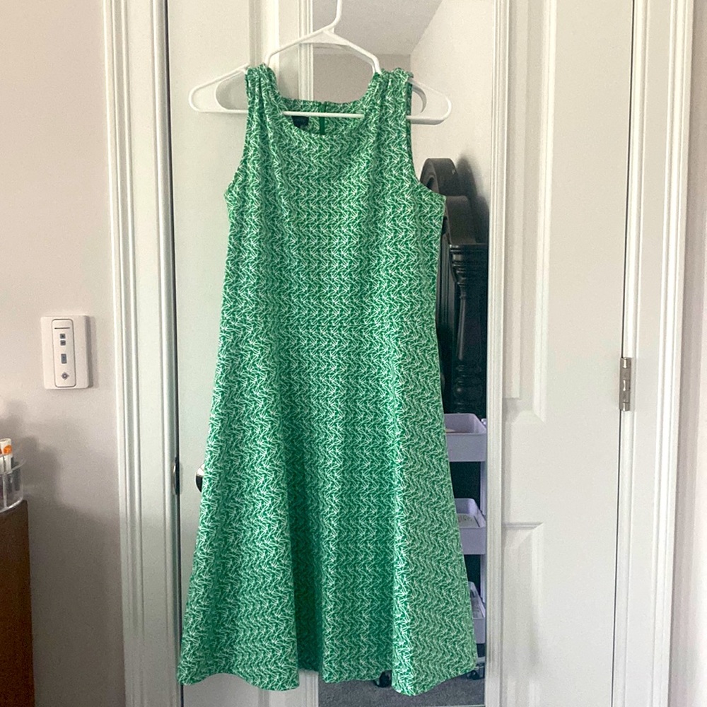 Quirky glasses print dress